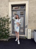 Upcycelt Zweiteiler Set | S-M – Bild 4